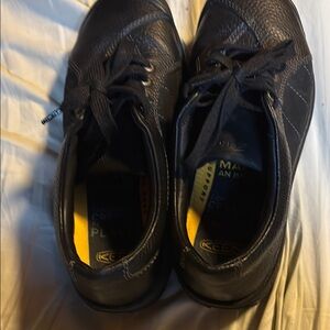 Keen Black Sneakers with Synthetic Material and Low-Top Design - Worn 5 times